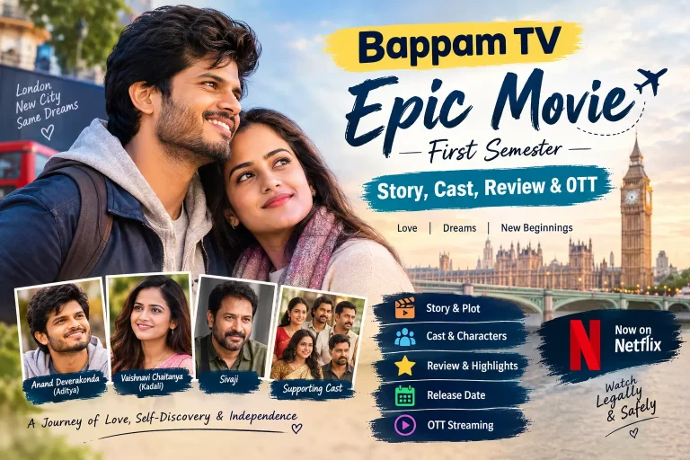 Bappam TV Epic Movie Epic First Semester story, cast, and review
