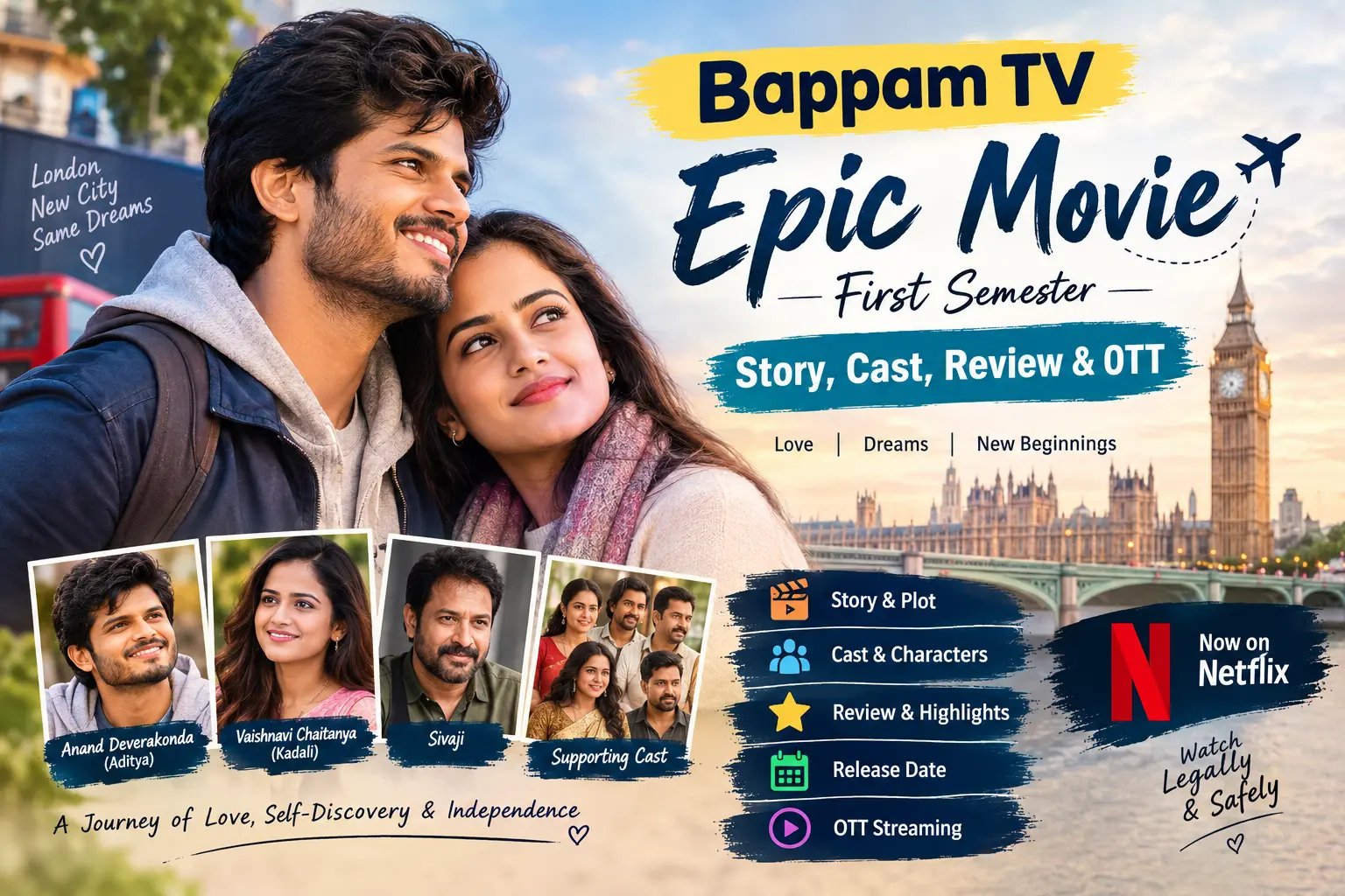Bappam TV Epic Movie Epic First Semester story, cast, and review
